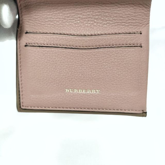 超激得お得 BURBERRY - 美品♡BURBERRY 二つ折り財布 コンパクト