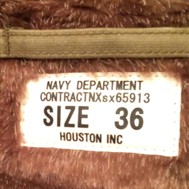 THE REAL McCOY'S(ザリアルマッコイズ)のHOUSTON N-1 デッキジャケット　サイズ36 メンズのジャケット/アウター(ミリタリージャケット)の商品写真