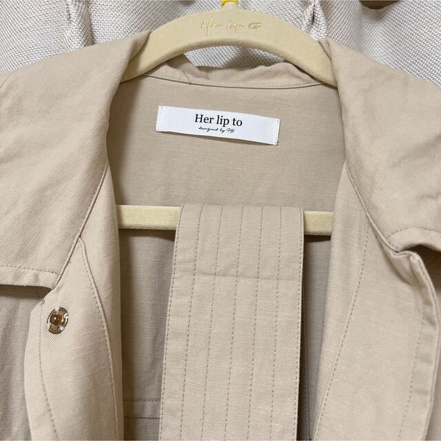 Her lip to(ハーリップトゥ)のSALE！Herlipto♥︎ Belted Cargo Shirt Dress レディースのワンピース(ひざ丈ワンピース)の商品写真