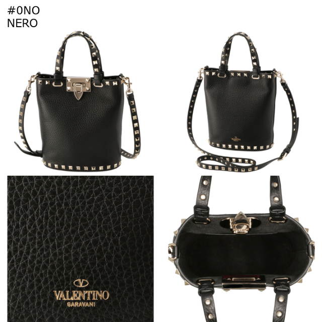 VALENTINO GARAVANI ショルダーバッグ ロックスタッズ