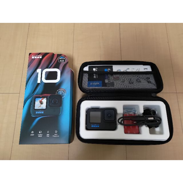 GoPro Hero10 付属品完備【超美品】32GB SDカード付-