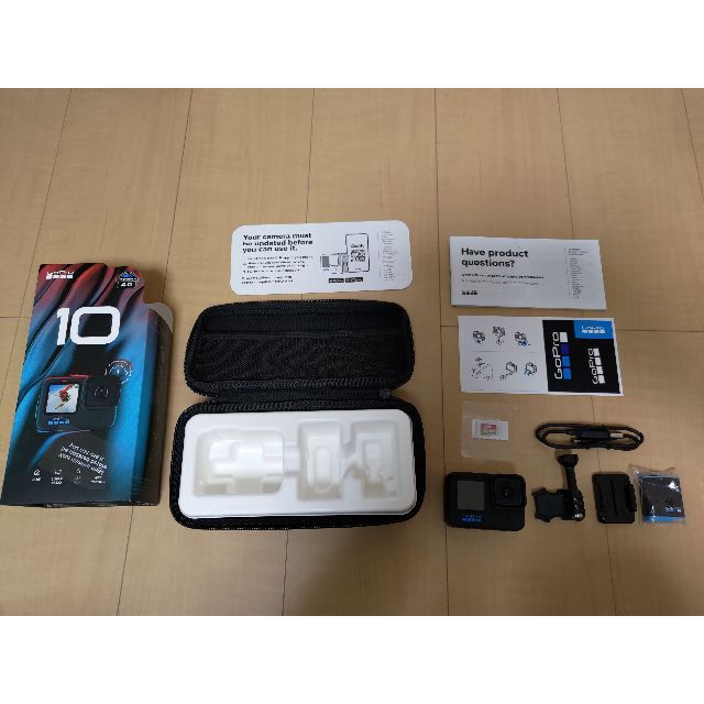 GoPro Hero10 付属品完備【超美品】32GB SDカード付