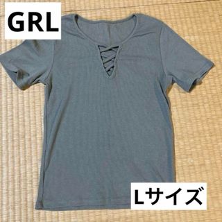 グレイル(GRL)のトップス　グレイル　Lサイズ(Tシャツ(半袖/袖なし))