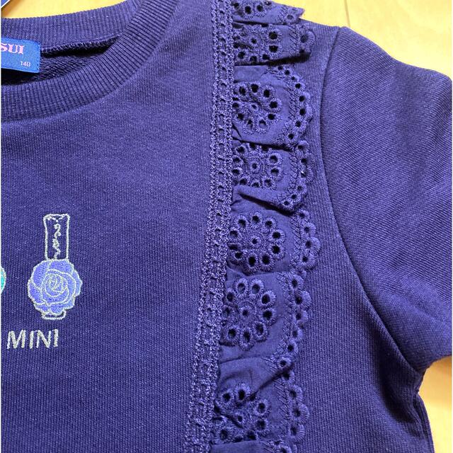 ANNA SUI mini(アナスイミニ)の【ご専用】ANNA SUImini 140【新品】♡フリル♡ キッズ/ベビー/マタニティのキッズ服女の子用(90cm~)(Tシャツ/カットソー)の商品写真