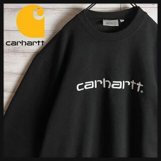 カーハート carhartt Lサイズスウェット トレーナー 刺繍ロゴ 615