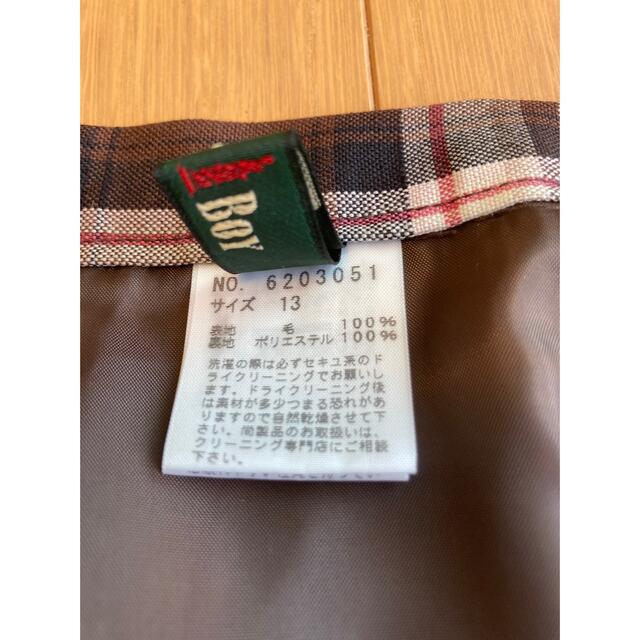 EASTBOY(イーストボーイ)のEast Boy 制服スカート(茶系) レディースのスカート(ひざ丈スカート)の商品写真
