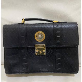 値下げ不可VERSACE/ヴェルサーチ　メンズ　クラッチバッグ　ビジネスバッグ