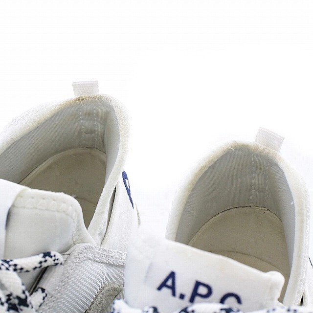 A.P.C(アーペーセー)のアーペーセー Run Aroundスニーカー シューズ 24cm 白 ベージュ レディースの靴/シューズ(スニーカー)の商品写真