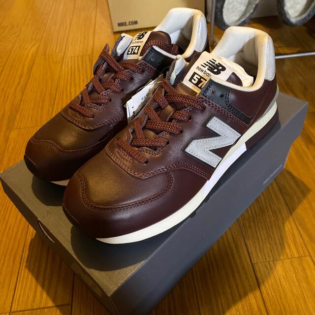 New Balance(ニューバランス)のnew balance ML574 OU2 FUDGE BROWN メンズの靴/シューズ(スニーカー)の商品写真