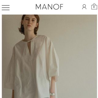 クラネ(CLANE)のマノフ　ブラウス　2022aw VOLUME SLEEVE SMOCK TOPS(シャツ/ブラウス(長袖/七分))