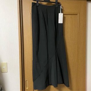 専用　pelleq twisted cotton patchwork skirt(ロングスカート)