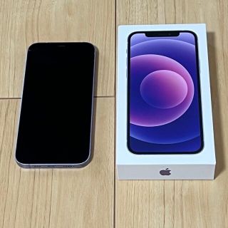 アップル(Apple)のiPhone 12 パープル　64GB SIMフリー(スマートフォン本体)