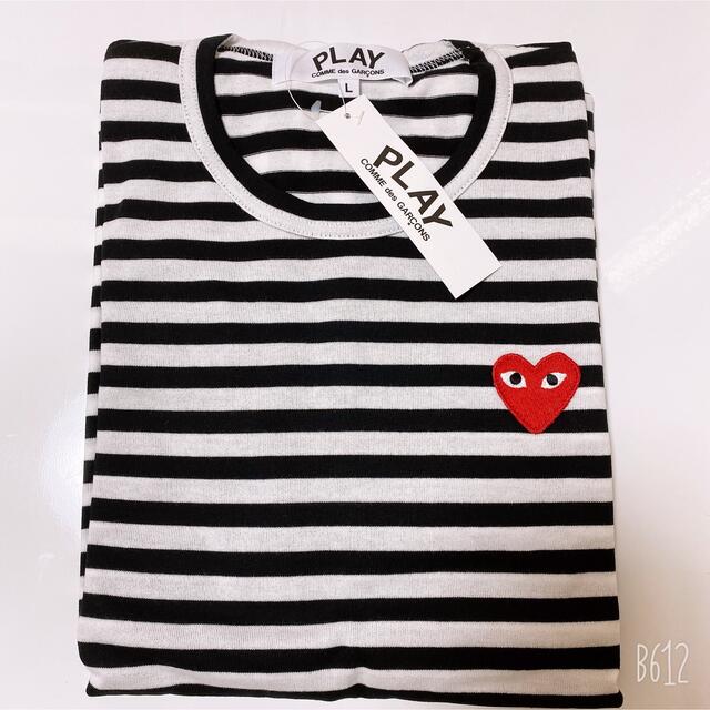 COMME des GARCONS - 【新品】プレイコムデギャルソン ボーダーロンT ...