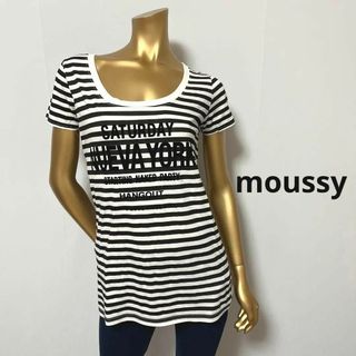 マウジー(moussy)の【2089】moussy ボーダー Tシャツ(Tシャツ(半袖/袖なし))