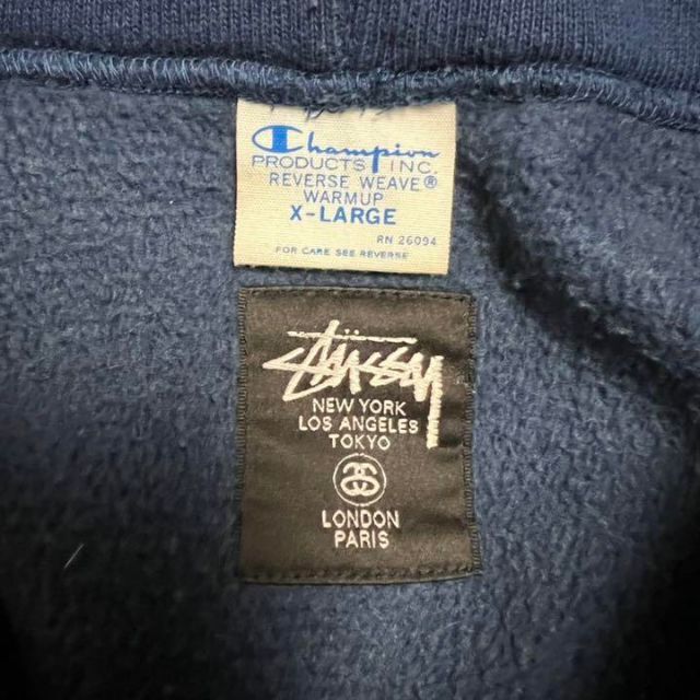 【激レア】 CHAMPION STUSSY コラボ リバースウィーブ パーカー