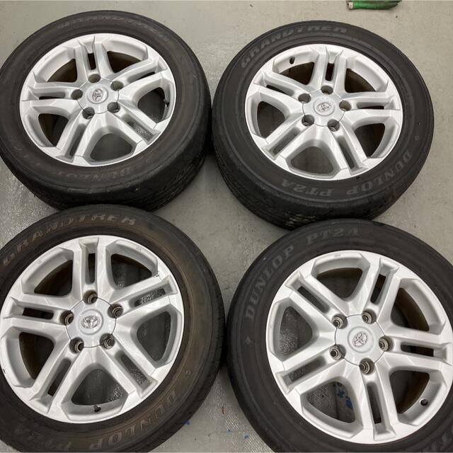 トヨタランドクルーザーZX純正アルミ夏タイヤ付285/50R20 URJ202W