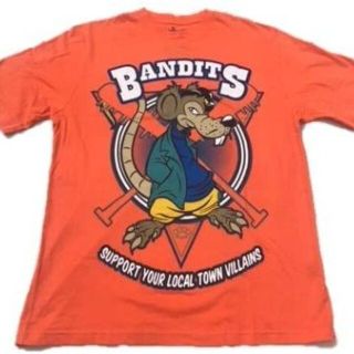 ノックアウト(KNOCKOUT)のノックアウト BANDITS プリント 半袖 Tシャツ オレンジ L(Tシャツ/カットソー(半袖/袖なし))