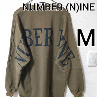 NUMBER (N)INE - ナンバーナイン ベージュ 長袖 Tシャツ バックプリント メンズ size2