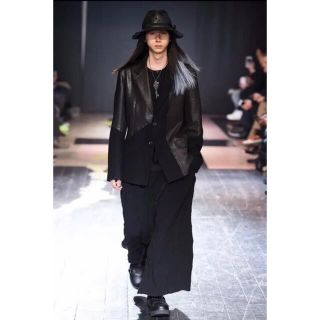 ヨウジヤマモト(Yohji Yamamoto)の15aw look22 ラップニットパンツ　HY-K23-880(その他)