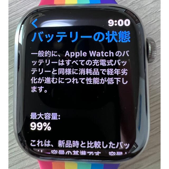 Apple Watch(アップルウォッチ)のApple Watch Edition Series7 チタニウムケースモデル メンズの時計(腕時計(デジタル))の商品写真