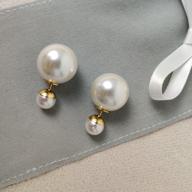 アクセサリ Christian ピアス パールの通販 by 北原's shop ...