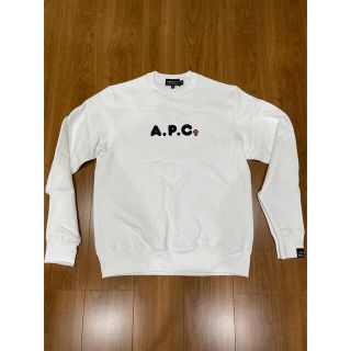 アベイシングエイプ(A BATHING APE)のBAPE×A.P.C. WIDE FIT CREWNECK(スウェット)