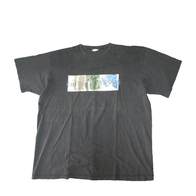 【内祝い】 90sUSA製Calvin KleinプロモTシャツXL Bruce Weber Tシャツ+カットソー(半袖+袖なし)