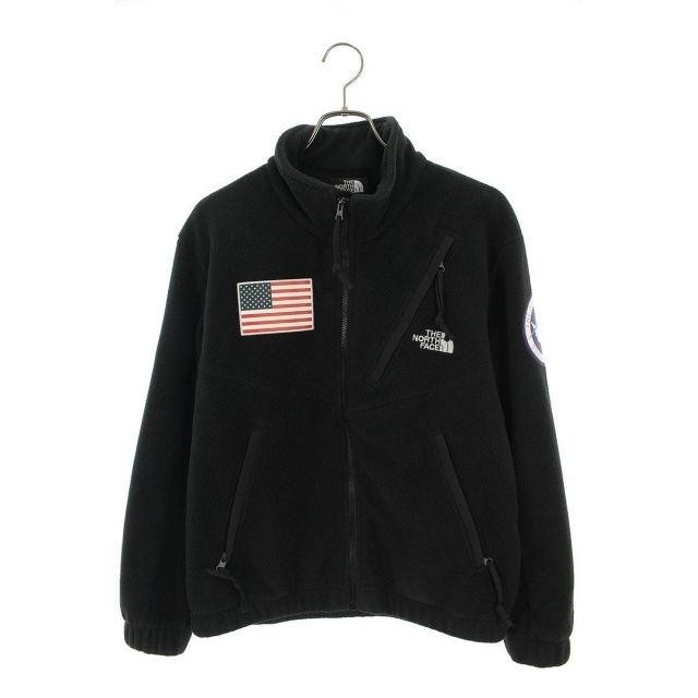 シュプリーム ×ノースフェイス/THE NORTH FACE 17SS Trans Antarctica Expedition Fleece Jacket アメリカンフラッグフリースブルゾン メンズ S