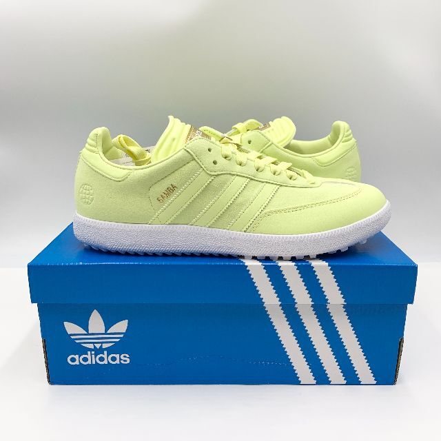 adidas(アディダス)のラスト1 26.5cm アディダス限定モデル サンバ黄色 LE　 ゴルフシューズ スポーツ/アウトドアのゴルフ(シューズ)の商品写真