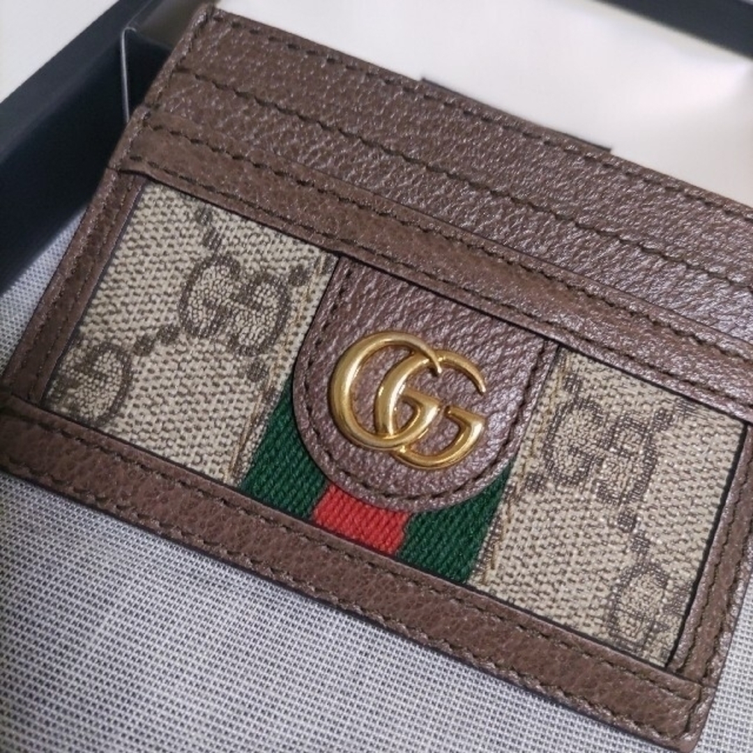 Gucci(グッチ)のGUCCI 【グッチ オフィディア カードケース パスケース 名刺入れ】 レディースのファッション小物(名刺入れ/定期入れ)の商品写真