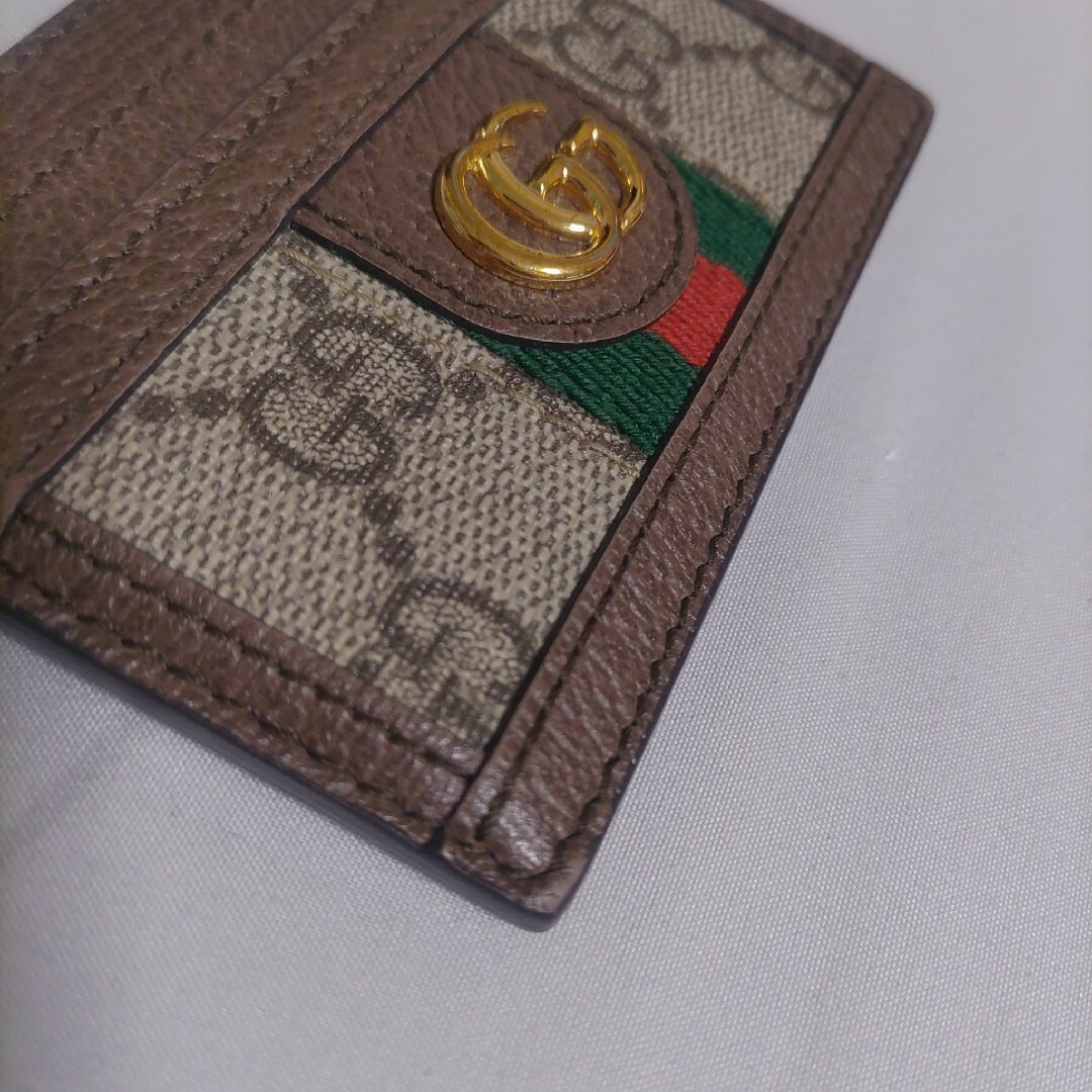 Gucci(グッチ)のGUCCI 【グッチ オフィディア カードケース パスケース 名刺入れ】 レディースのファッション小物(名刺入れ/定期入れ)の商品写真