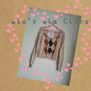 フーズフーチコ(who's who Chico)のフーズフーチコ☆カーディガン(カーディガン)