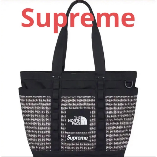 Supreme THE NORTH FACE Explore Utility 黒バッグ