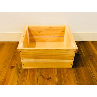 ソルボワ りんご箱 角箱 2箱 // 木箱 棚 ストレージボックス ウッド 