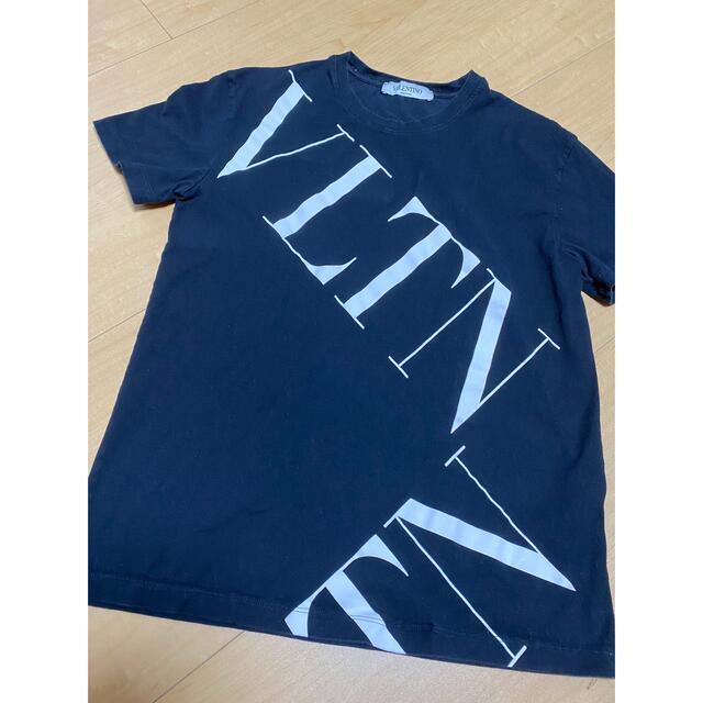 クリーニング済レア★VALENTINO ヴァレンティノ ロゴTシャツ XSサイズ