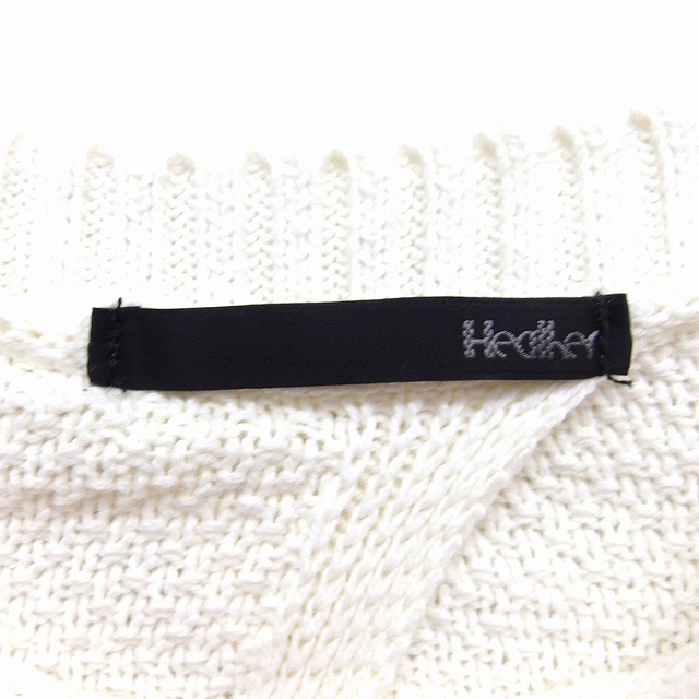 heather(ヘザー)のヘザー Heather 背あき ニット セーター フレンチスリーブ アラン模様 レディースのトップス(ニット/セーター)の商品写真