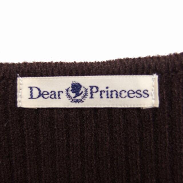 Dear Princess(ディアプリンセス)のディアプリンセス Dear princess ニット フレア ワンピース リボン レディースのワンピース(ひざ丈ワンピース)の商品写真