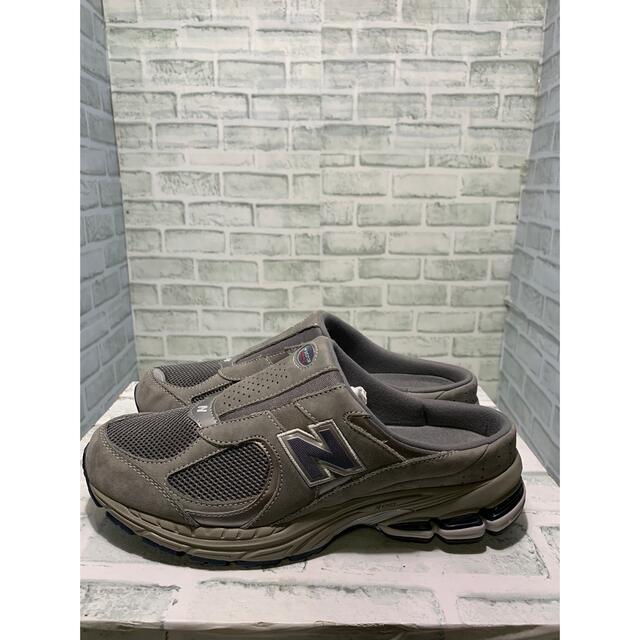 未使用　New Balance 2002R Mule Gray