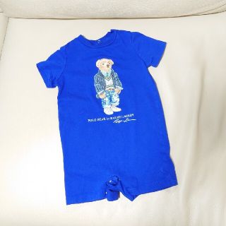 ポロラルフローレン(POLO RALPH LAUREN)の【美品】ポロベア　ロンパース(ロンパース)