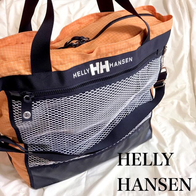 バッグHELLY HANSEN 大容量 2way トートバッグ ショルダーバッグ