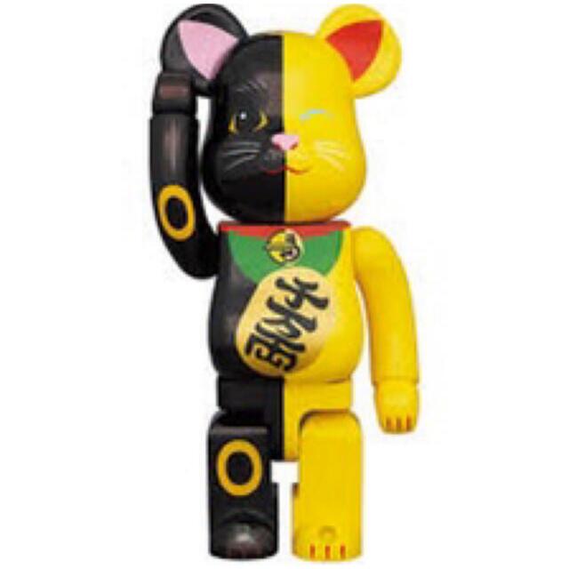 BE@RBRICK - BE@RBRICK 黒黄　1000% ベアブリック