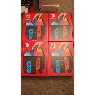 Nintendo Switch 本体 有機ELモデル ネオン　新品　4台セット