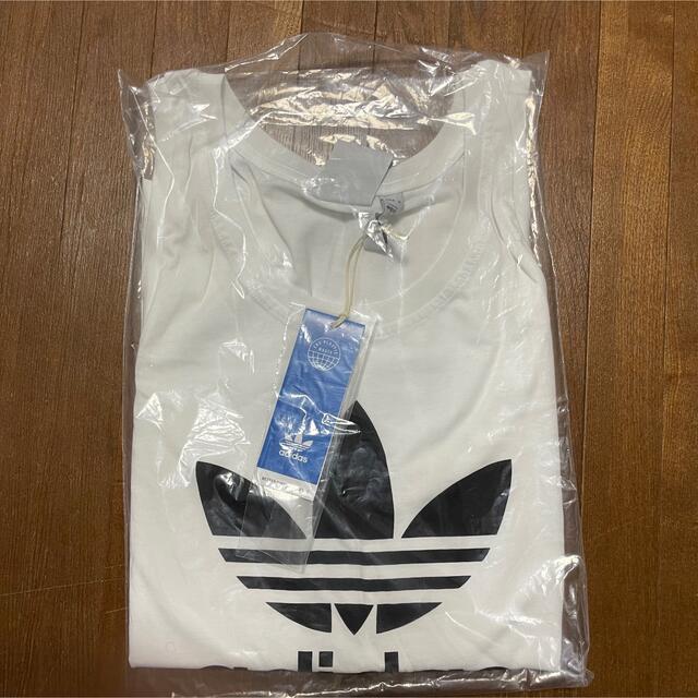 adidas(アディダス)のadidas人気胸ビッグロゴ未使用品タンクトップ(L) メンズのトップス(タンクトップ)の商品写真