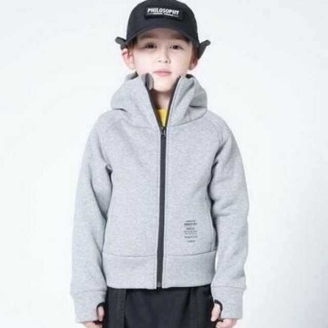 highking(ハイキング)の684. highking stealth hoody 130 キッズ/ベビー/マタニティのキッズ服男の子用(90cm~)(ジャケット/上着)の商品写真