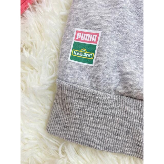 PUMA(プーマ)の人気☆PUMA×SESAMI STREET♡エルモパーカー 140cm キッズ/ベビー/マタニティのキッズ服女の子用(90cm~)(ジャケット/上着)の商品写真