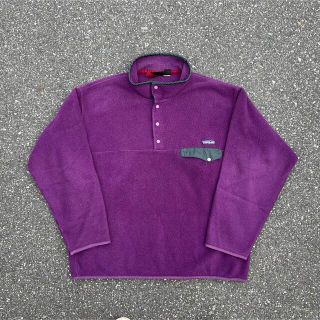 パタゴニア(patagonia)の90s patagonia スナップt グリゼード シンチラ フリース(ブルゾン)