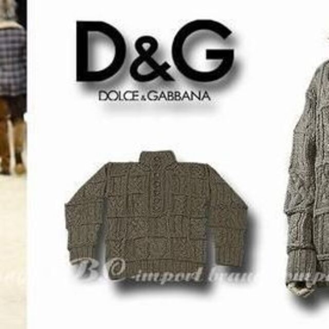 品】DOLCE\u0026GABBANA ドルチェ\u0026ガッバーナ メンズニット ...