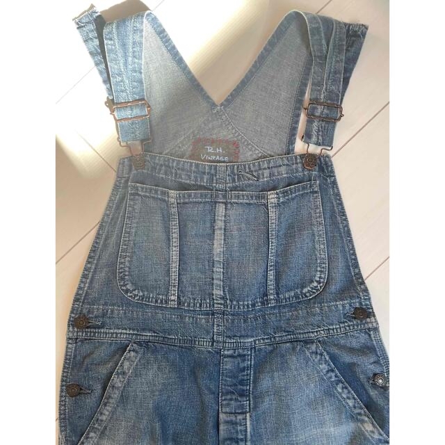 RH Vintage Scallop Denim Overall■ロンハーマン