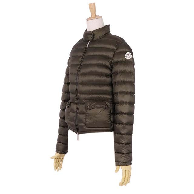 MONCLER(モンクレール)のモンクレール ジャケット ランス LANS ライトダウン レディース 1 カーキ レディースのジャケット/アウター(その他)の商品写真