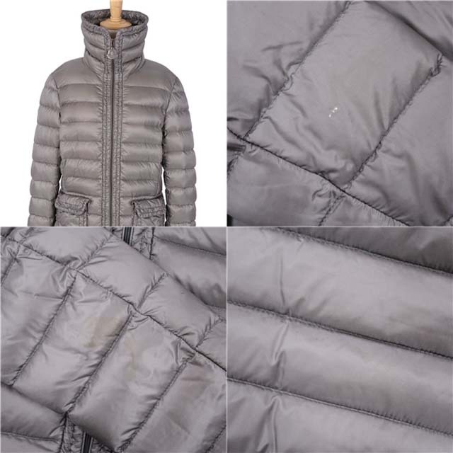 MONCLER(モンクレール)のモンクレール コート ヴァンヌ VANNEAU ダウンコート 0 グレー レディースのジャケット/アウター(その他)の商品写真